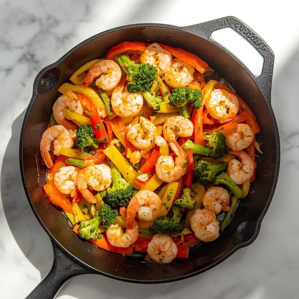 One-Pan Shrimp & Veggies (Updated): A Quick, Healthy, and Flavorful Dinner Solution 1 One-Pan Shrimp & Veggies