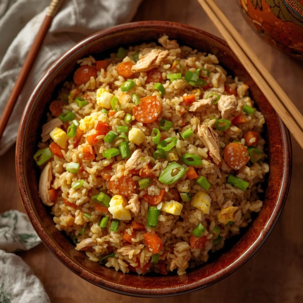 How to Make the Perfect Chicken Fried Rice: A Quick and Delicious Recipe 1 Chicken Fried Rice