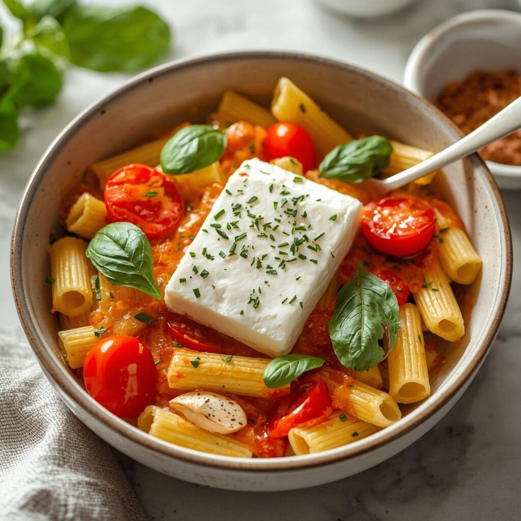 Baked Feta Pasta: A Simple Yet Flavorful Recipe You Need to Try 1 Baked Feta Pasta