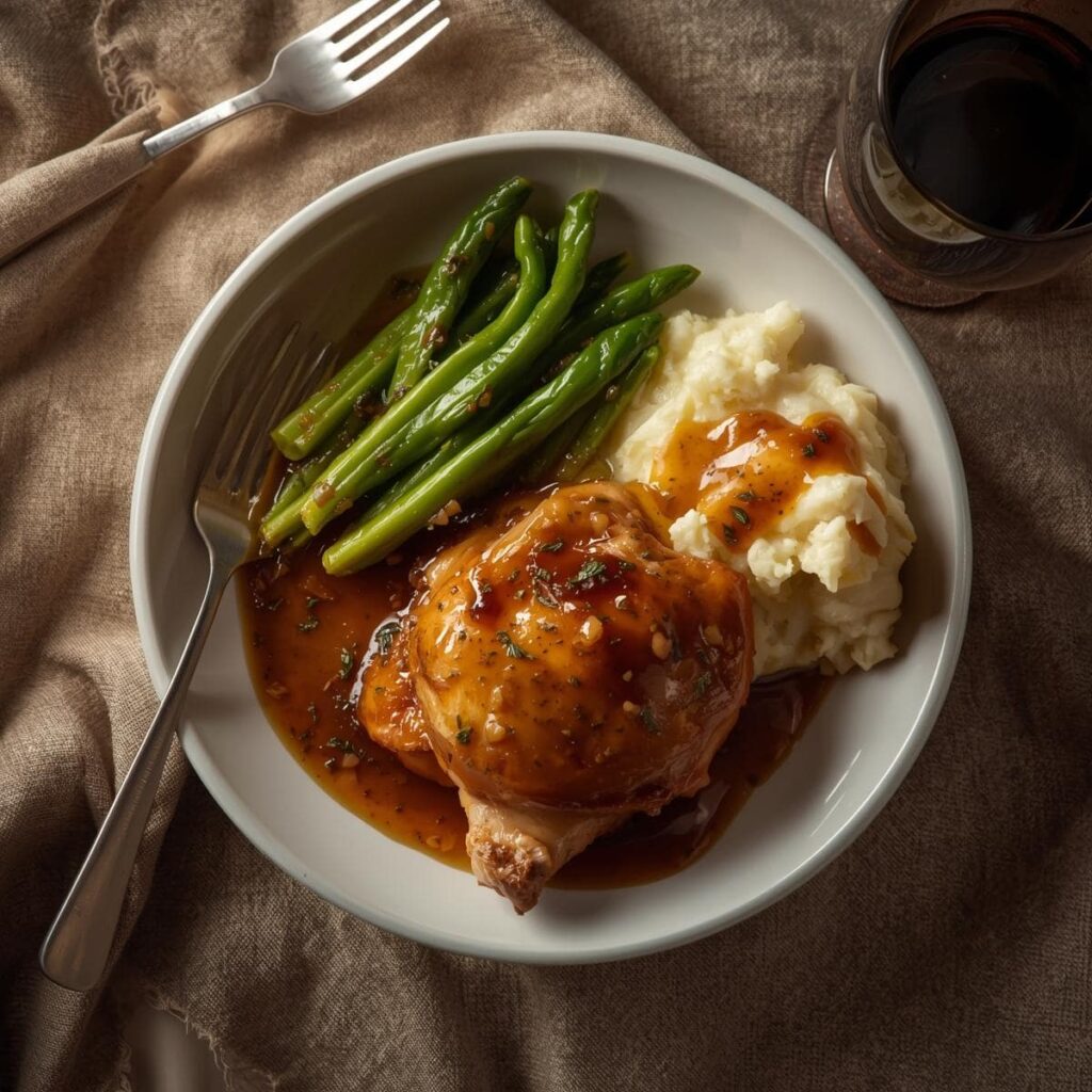Garlic Herb Chicken with Creamy Mash: A Comforting, Flavorful Meal for Any Occasion 1 Garlic Herb Chicken with Creamy Mash