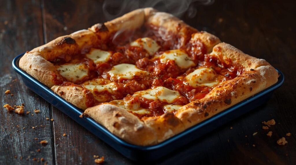 Discovering The Detroit Pizza Style: A Crispy, Cheesy Culinary Icon 1 The detroit pizza style