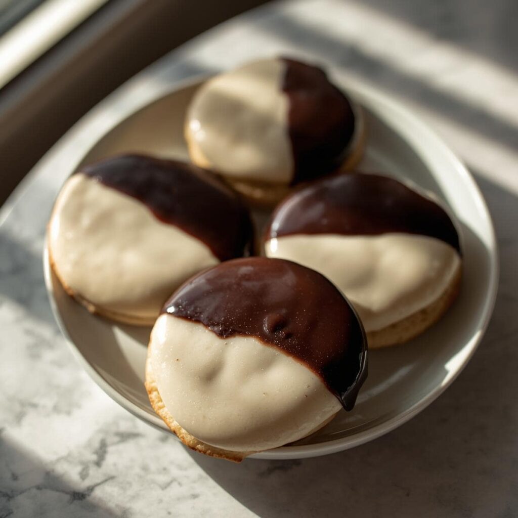Classic Newyork Black and white cookies: the NYC bakery icon you can bake at home 2 Classic Newyork Black and white cookies: the NYC bakery icon you can bake at home